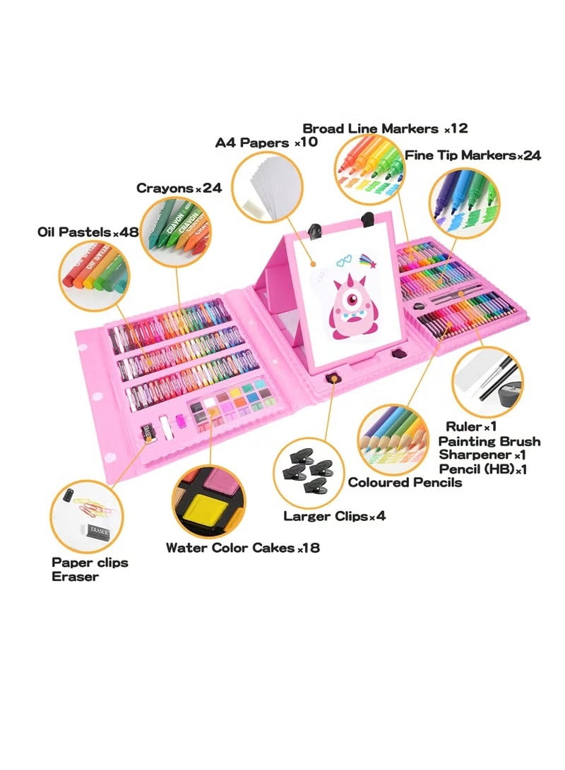 A set of 208 colored pencils and a drawing board. - Image 2